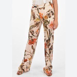 Off-White Floral Pajama Pants